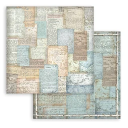 Scrapbook papír album 20,3x20,3cm 10lapos White Christmas backrounds