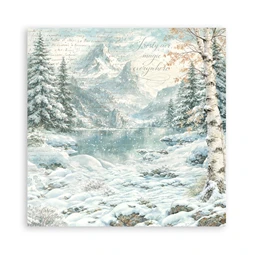 Scrapbook papír album 30,5x30,5cm 10lapos White Christmas