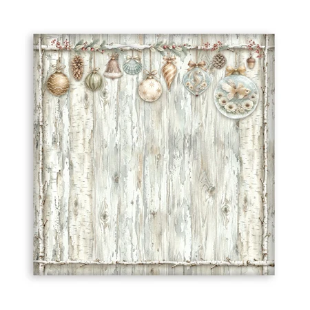 Scrapbook papír album 30,5x30,5cm 10lapos White Christmas