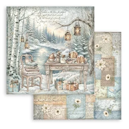 Scrapbook papír album 30,5x30,5cm 10lapos White Christmas