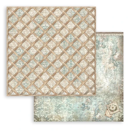 Scrapbook papír album 30,5x30,5cm 10lapos White Christmas backrounds