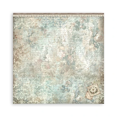 Scrapbook papír album 30,5x30,5cm 10lapos White Christmas backrounds