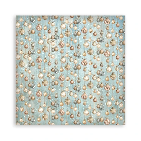 Scrapbook papír album 30,5x30,5cm 10lapos White Christmas backrounds