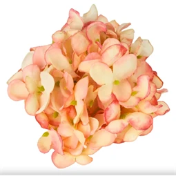 Selyemvirág Hortenzia virágfej 10cm rózsaszín