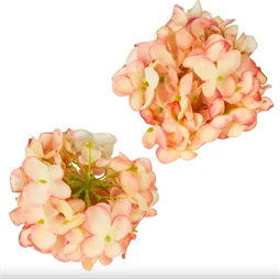 Selyemvirág Hortenzia virágfej 10cm rózsaszín