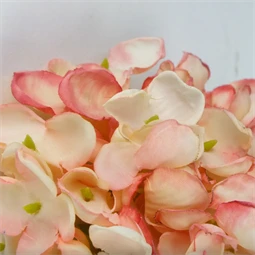 Selyemvirág Hortenzia virágfej 10cm rózsaszín