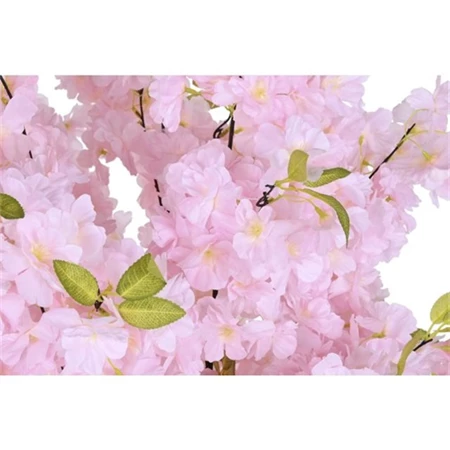 Selyemvirág cseresznyefa cserepes polietilén, poliészter 50x60x167 cm pink