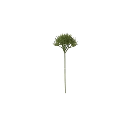 Selyemvirág heracleum csokor 38cm zöld