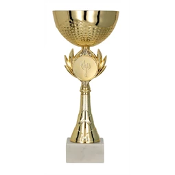 Serleg 8342 D 25cm. magas, csésze 10cm, fekete 22x45 mm talpon