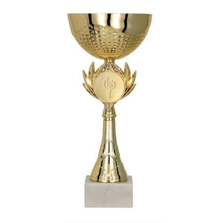 Serleg 8342 D 25cm. magas, csésze 10cm, fekete 22x45 mm talpon