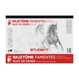 Skiccfüzet rajzlap A/4 ICO Student 20 lap famentes