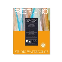Skicctömb akvarell A/4 FABRIANO Watercolor Studio 20lap ragasztott 200g