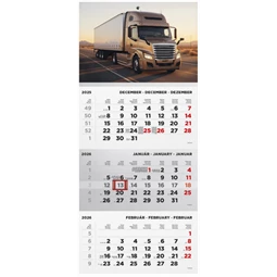 Speditőrnaptár 2026 TOPTIMER 12lapos T072 Kamion