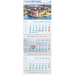 Speditőrnaptár 2026 TOPTIMER T075 álló 3 havi Város
