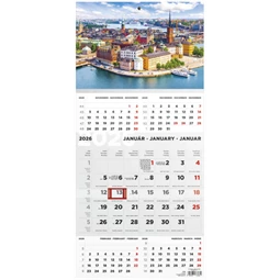 Speditőrnaptár 2026 TOPTIMER T076 álló 5 havi Város