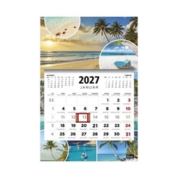Speditőrnaptár 2027 TOPTIMER 1tömb T081 Beach