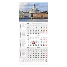 Speditőrnaptár 2027 TOPTIMER 3havi T077 Város