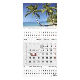 Speditőrnaptár 2027 TOPTIMER 5havi T076 Táj