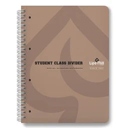 Spirálfüzet A/4 LIPAMILL A/4 200 lapos vonalas+kockás+sima