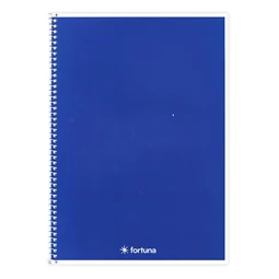 Spirálfüzet A/4 vonalas FORTUNA Monocolor 70 lapos sötétkék