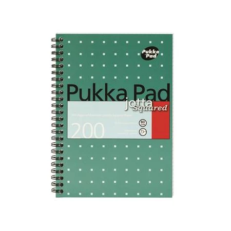 Spirálfüzet A5 PUKKA PAD Metallic Jotta 100 lap, vonalas