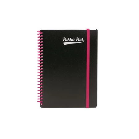 Spirálfüzet A/5 vonalas PUKKA PAD Neon notepad 100 lap