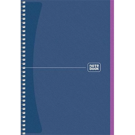 Spirálfüzet A/5 SHKOLYARYK Notebook 80 lapos, kockás