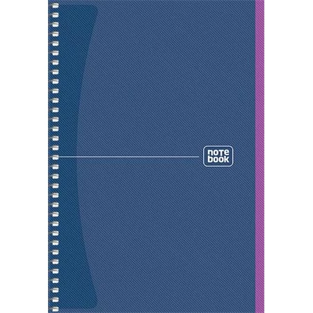 Spirálfüzet A/5 kockás SHKOLYARYK Notebook 80 lapos
