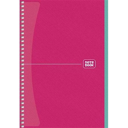 Spirálfüzet A/5 kockás SHKOLYARYK Notebook 80 lapos