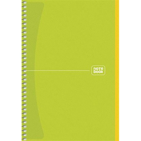Spirálfüzet A/5 kockás SHKOLYARYK Notebook 80 lapos