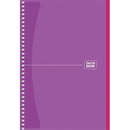 Spirálfüzet A/5 kockás SHKOLYARYK Notebook 80 lapos