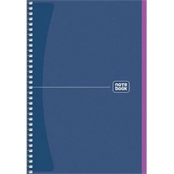 Spirálfüzet A/5 SHKOLYARYK Notebook 80 lapos, kockás