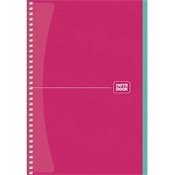 Spirálfüzet A/5 SHKOLYARYK Notebook 80 lapos, kockás