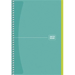 Spirálfüzet A/5 kockás SHKOLYARYK Notebook 80 lapos