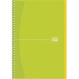 Spirálfüzet A/5 kockás SHKOLYARYK Notebook 80 lapos