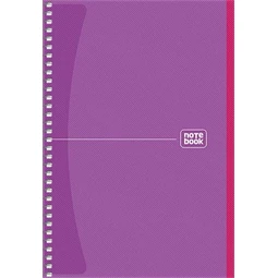 Spirálfüzet A/5 kockás SHKOLYARYK Notebook 80 lapos