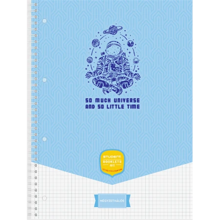 Spirálfüzet A/4 kockás ICO STUDENT ART 70lap többfajta borítószínnel, szín nem választható