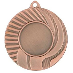 Sport érem MMC0250 bronz, 50mm átmérő, 25mm érembetét, 2mm vastag