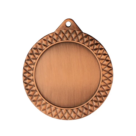 Sport érem MMC1270 bronz, 70mm átmérő, 50mm érembetét