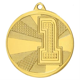 Sport érem MMC29050 arany. 50mm átmérő, 1.hely