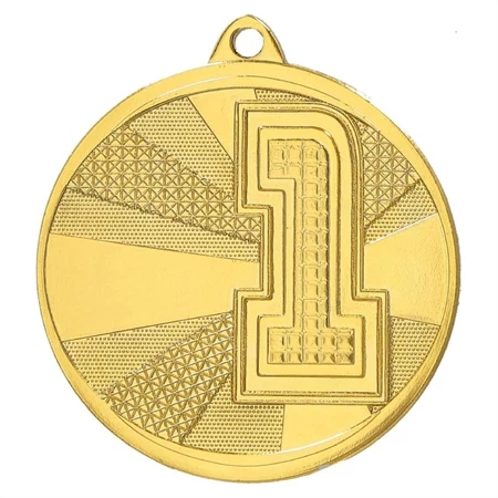 Sport érem MMC29050 arany. 50mm átmérő, 1.hely