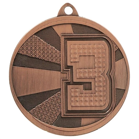 Sport érem MMC29050 bronz. 50mm átmérő, 3.hely