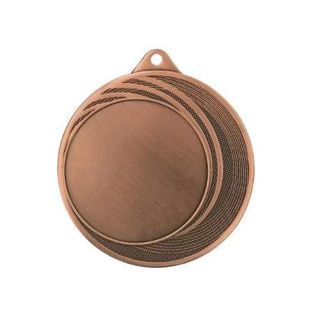 Sport érem MMC3075 bronz 70mm átmérő, 50mm érembetét, 2,5mm vastag