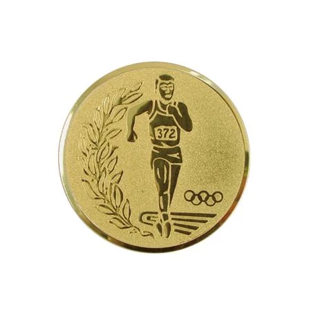 Sport érembetét 25mm általános olimpia futas arany