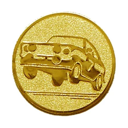 Sport érembetét 25mm autó arany