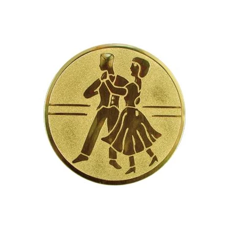 Sport érembetét 25mm tánc társastánc 2 arany