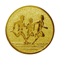 Sport érembetét 50mm atlétika futó hármas 2 arany