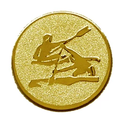 Sport érembetét 50mm kajak-kenu arany