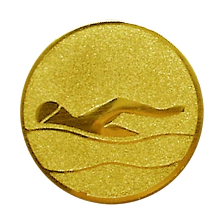 Sport érembetét 50mm úszás arany