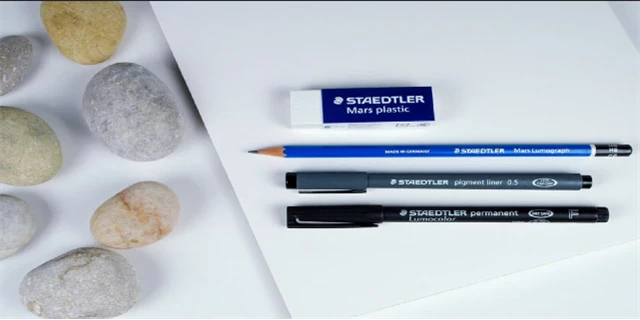 Staedtler kavics rajzolás